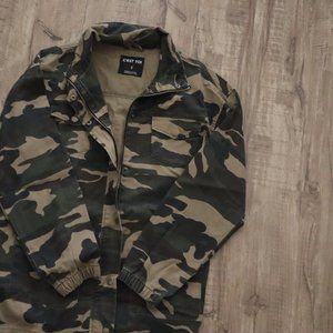 Brand New Long Fit Camo Jacket